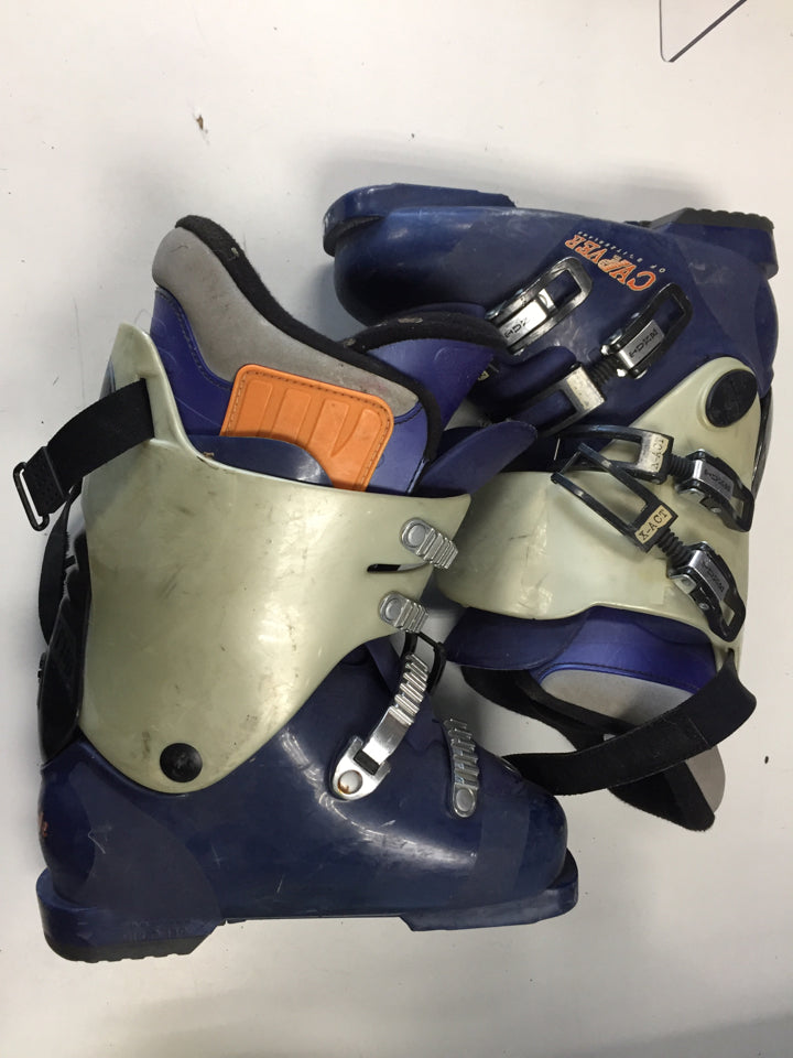 Load image into Gallery viewer, Raichle Carver Blue Size 286 mm Used Downhill Ski Boots
