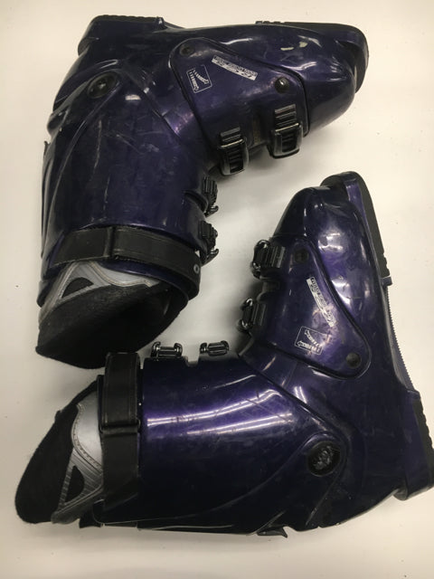 Load image into Gallery viewer, Used Dalbello 700 TX Purple/Black Size 25 Downhill Ski Boots
