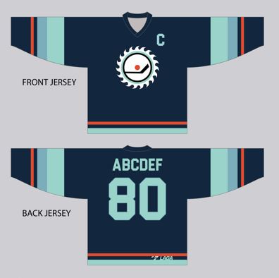 Load image into Gallery viewer, Silverblades Custom Sublimation Hockey Jersey
