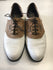 FootJoy DryJoy White/Tan Mens Size Specific 11.5 Used Golf Shoes