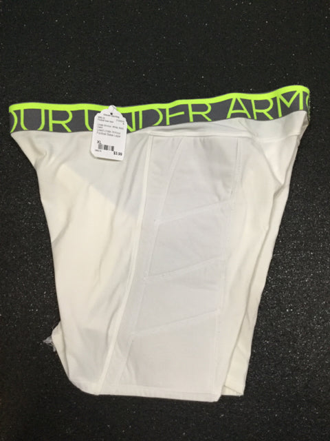 Load image into Gallery viewer, Under Armour White Adult Size Specific XL Used Football base layer
