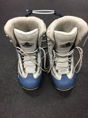 Airwalk grey/blue Womens Size 9 Used Snowboard Boots