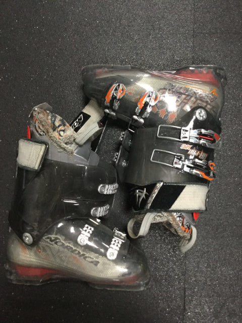 Load image into Gallery viewer, Nordica Black Size 8 Used Downhill Ski Boots
