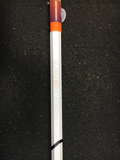 Load image into Gallery viewer, New Warrior Burn XP Carbon White Attack Lacrosse Shaft
