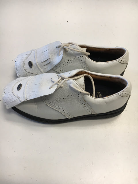 Load image into Gallery viewer, Used Callaway White Mens Size Specific 8 Golf Shoes
