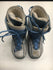 Used Heelside HS2533 Finesse White/Blue Womens Size Specific 7 Snowboard Boots