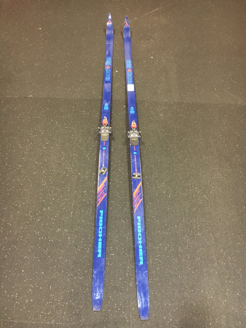 Fischer Fibre Crown Blue 195cm Used Cross Country Skis