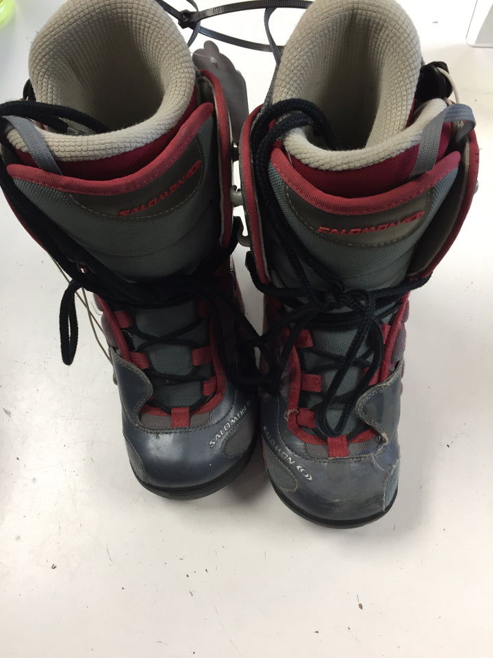 Salomon Dialogue Blue/Red Mens Size Specific 6.5 Used Boots – ELEVATESPORTING