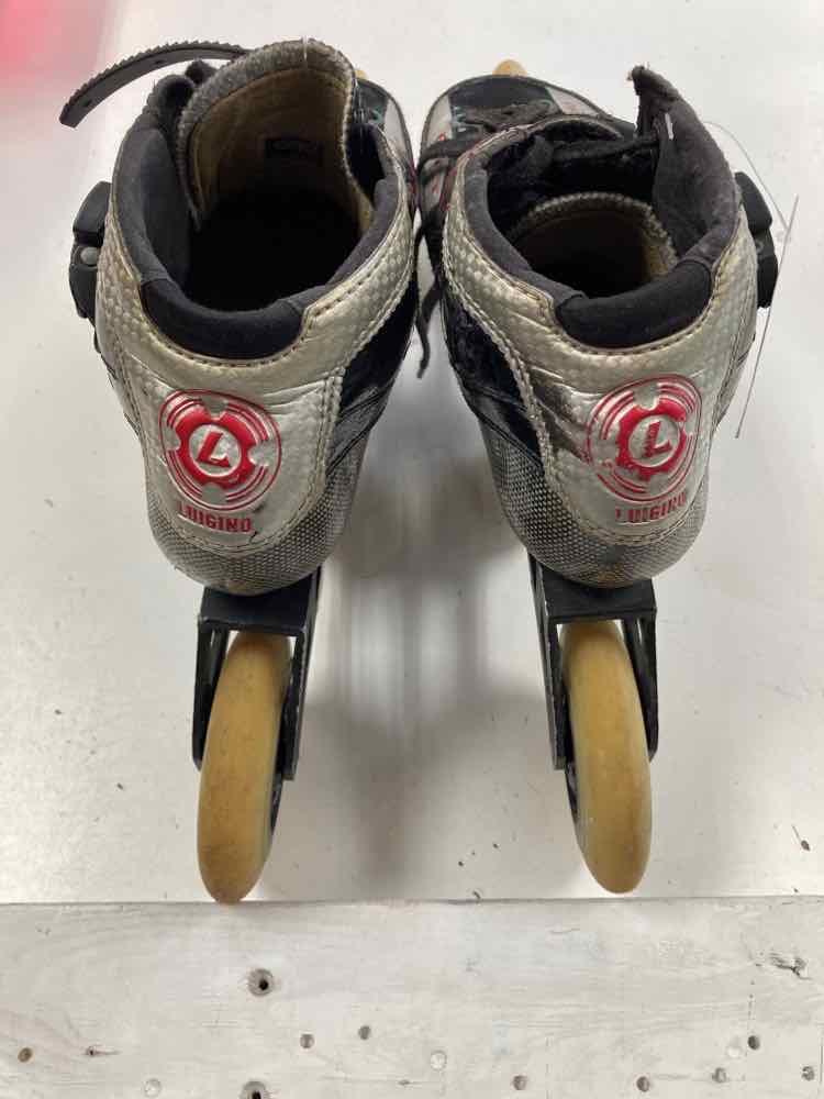 Load image into Gallery viewer, Luigino Strut Skate Size 3 Used Inline Skates
