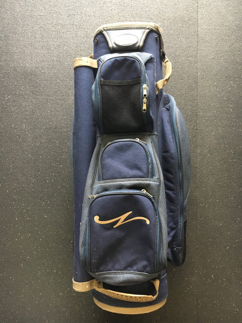 Nexus Blue Used Golf Cart Bag