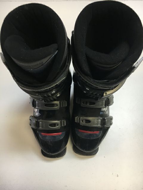 Load image into Gallery viewer, Tecnica EXP x Black Size 5.5 287mm Used Downhill Ski Boots
