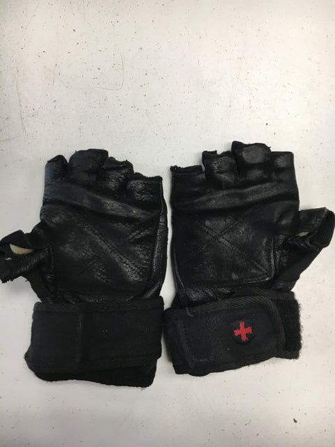 Load image into Gallery viewer, Used Harbinger Black Misc. Exercise Gloves
