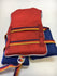 America's Cup Red/Blue Youth Size Small Unisex Used Life Vest