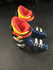 Salomon 8.1 Navy/Red/Gold Size 311mm Used Downhill Ski Boots