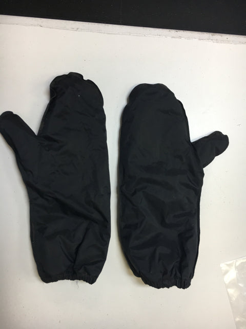 Used Atlantic Black Large Polyester Motorcycle Gloves