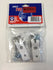 A&R 2 Pack Toe Buckle White Size 1" New Goalie Accessories
