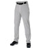 Alleson 605WLPY Gray Yth. Size Specific Medium New Baseball/Softball Pants