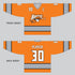 Bandits Orange Sublimation Hockey Jersey
