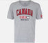 CCM Team Canada Flag Grey / Red Adult Size Specific Large New Hockey Shirt