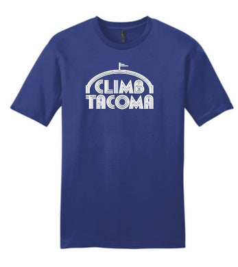 Climb Tacoma Deep Royal SS Tee