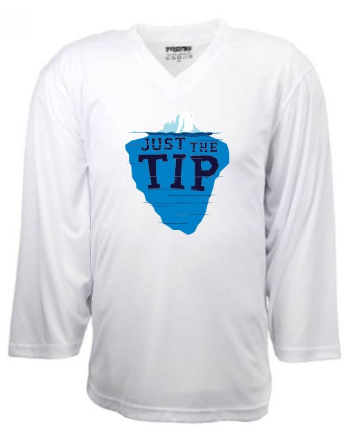 Load image into Gallery viewer, Just The Tip Hockey Jersey
