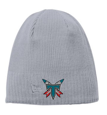 Tacoma Rockets Grey Ribbed Knit Beanie