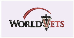 World Vets Embroidery Left Chest Logo