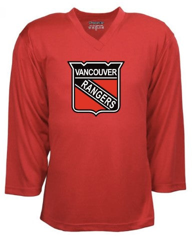 Vancouver Rangers Hocket Vancouver Rangers Practice Jersey β ELEVATESPORTING