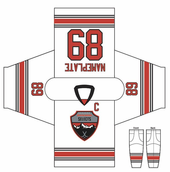 Load image into Gallery viewer, South Sound Select Sublimation Hockey Jersey Set
