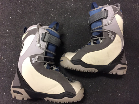 Used Salomon IVY grey/blue Womens 4.5 Snowboard Boots