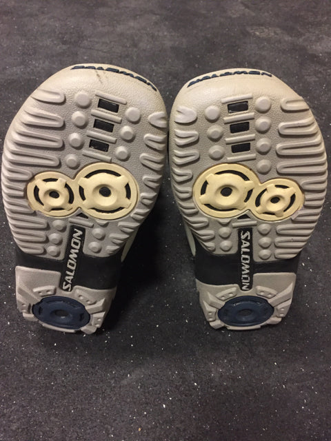 Used Salomon IVY grey/blue Womens 4.5 Snowboard Boots