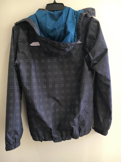 Used Asics Black/Grey Womens Medium Jacket