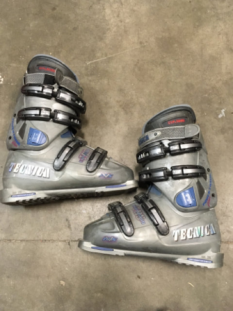 Load image into Gallery viewer, Technica Explosion SR Gray Size 296mm Used Downhill Ski Boots
