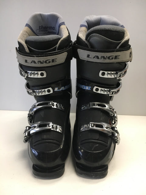 Load image into Gallery viewer, Lange V 8.0 Black Size 278mm Used Women&#39;s Downhill Ski Boots
