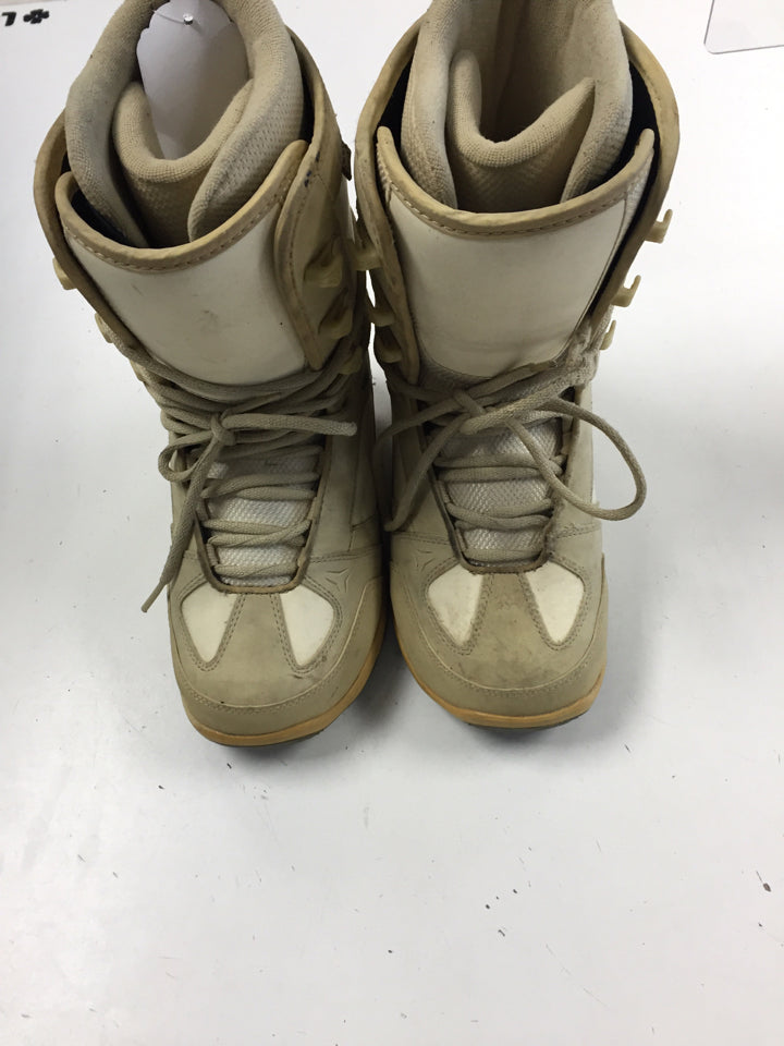 Load image into Gallery viewer, Atomic Deed Grey Mens Size Specific 7 Used Snowboard Boots
