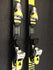 Used Rossignol Race Carver 9X Pro yellow/black Downhill Skis w/Bindings