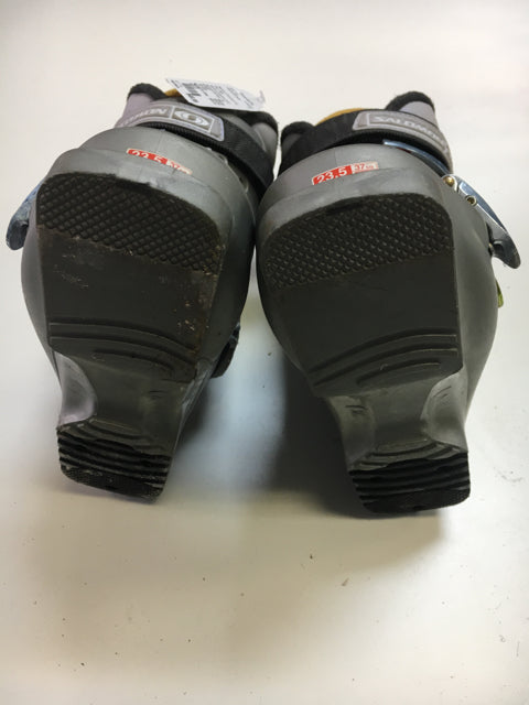 salomon evolution 2 8.0 ski boots Salomon Evolution2 8.0 Grey Size 23.5 Used Downhill Ski Boots – ELEVATESPORTING