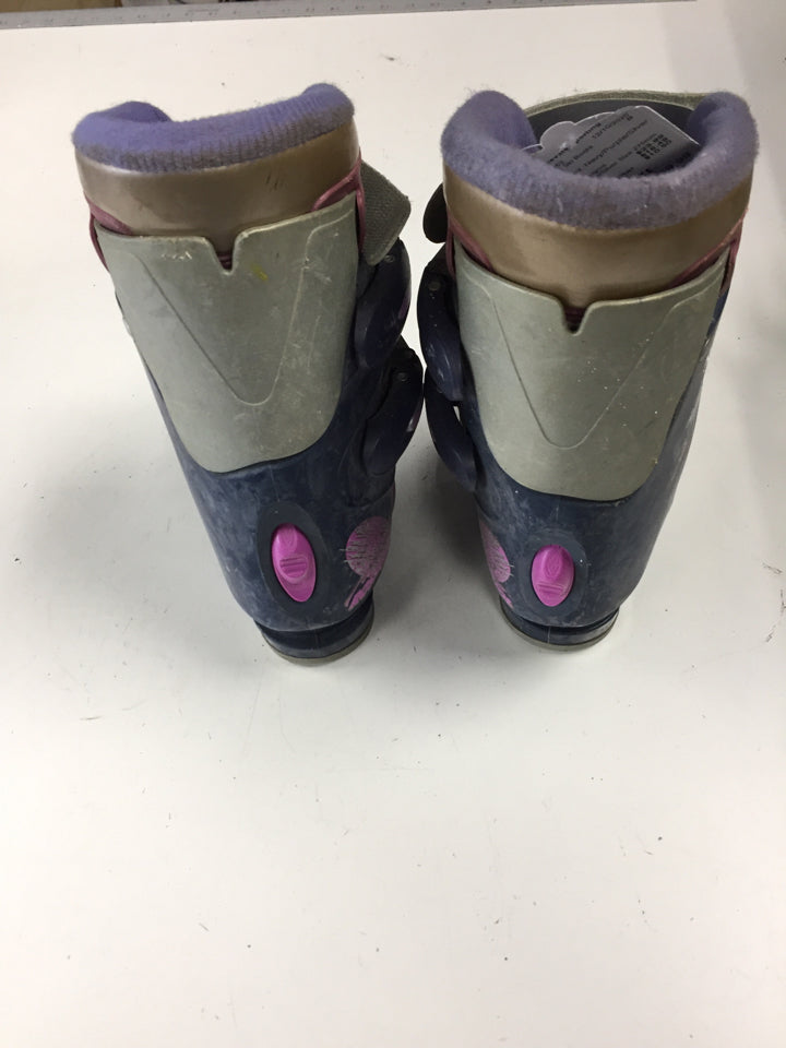 Load image into Gallery viewer, Rossignol Navy/Purple/Silver Size 275mm Downhill Ski Boots
