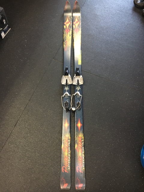 Used K2 Piste Stinx Black/Blue/Yellow Length 188cm Cross