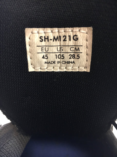 Shimano SH-M121G Black/Silver Mens 10.5 Used Biking Shoes