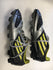 Used Adidas F-50 TRX FG Black/Silver/Yellow Mens Size 5.5 Soccer Cleats