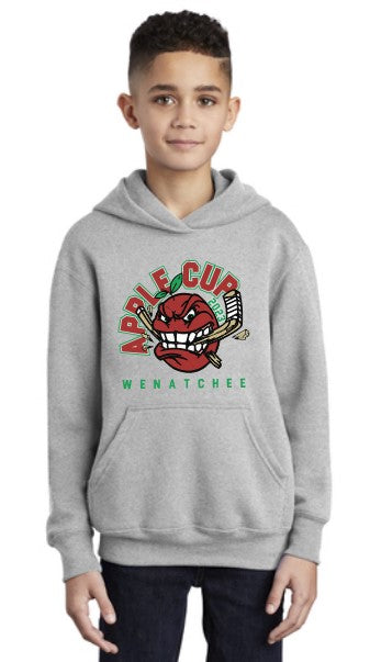 Load image into Gallery viewer, Wenatchee Apple Cup Youth Cotton Hoodie
