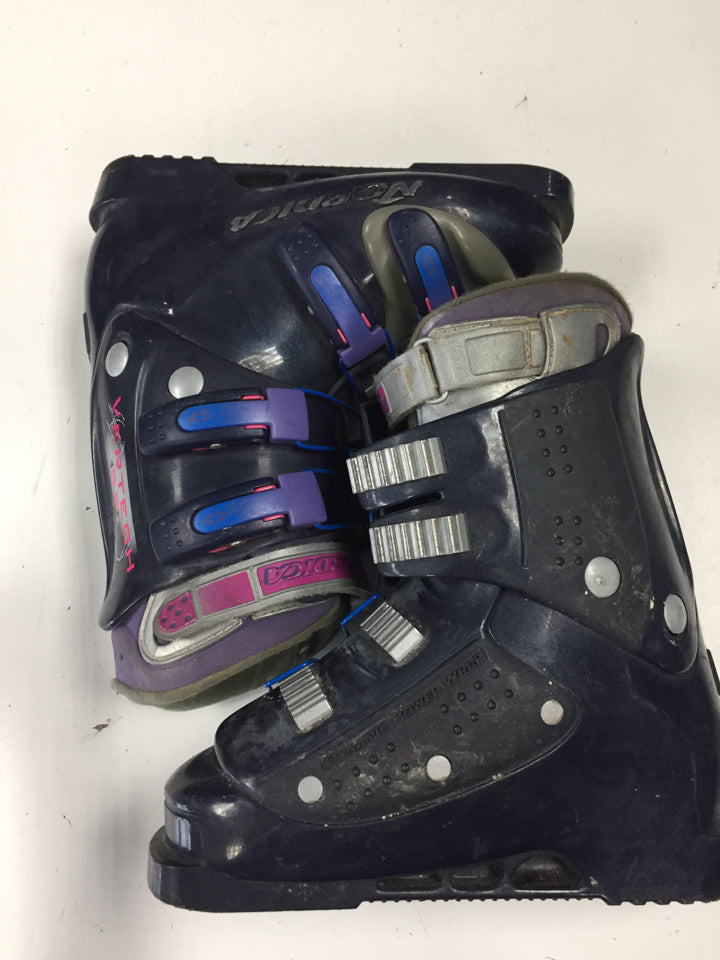 Load image into Gallery viewer, Nordica Vertech 55 Purple/Pink Size 280mm Used Downhill Ski Boots
