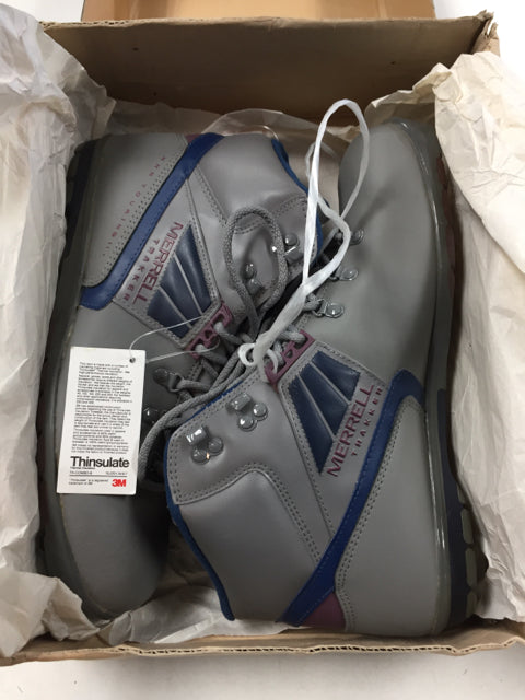 Merrell NNN Trakker Grey/Blue/Purple Sr Size Specific 47 New Cross Country Boots