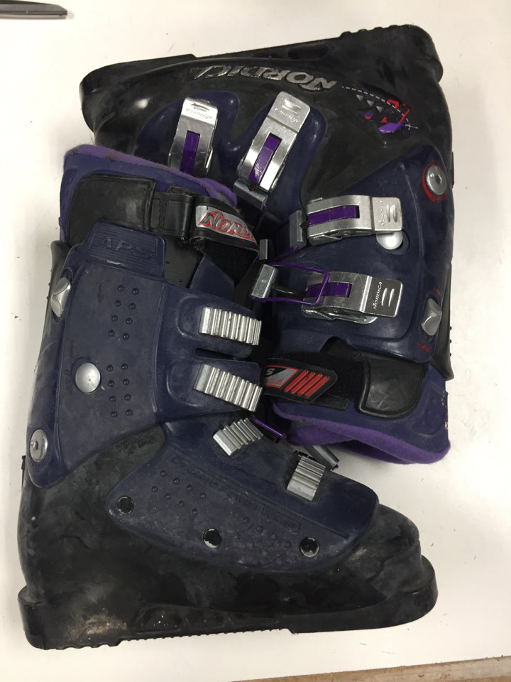 Load image into Gallery viewer, Nordica Vertech 75 Purple Size 270 mm Used Downhill Ski Boots
