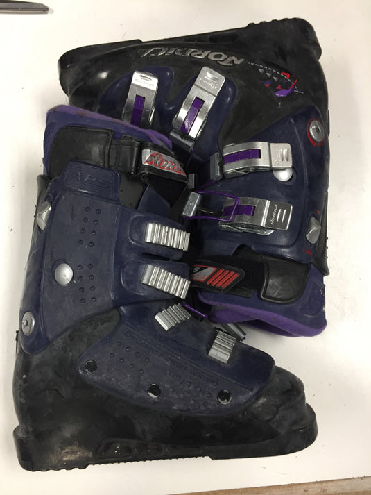 Nordica Vertech 75 Purple Size 270 mm Used Downhill Ski Boots