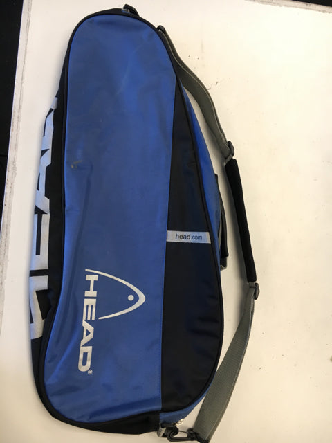 Load image into Gallery viewer, Head Blue/Silver Size Dimensions 29&quot; Used Tennis Racquet Bag
