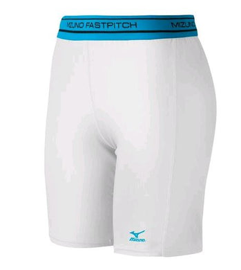 Mizuno Low Rise Padded White Womens Large New Sliding Shorts