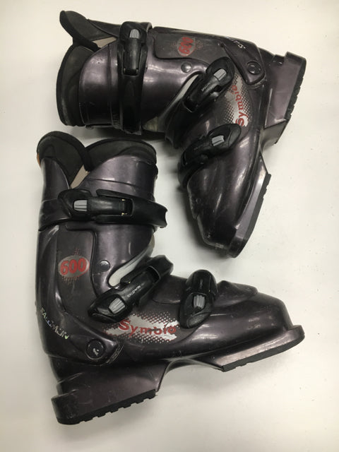 Used Salomon Symbio Black Size 24.5 Downhill Ski Boots