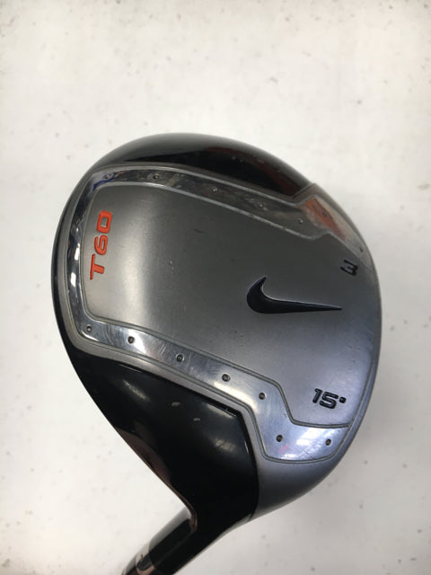 Load image into Gallery viewer, Used Nike T60 3 Wood RH S Graphite Loft 15 Degree Golf Fairway Wood
